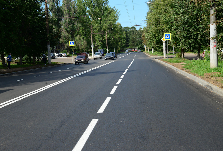 В Костроме завершился комплексный ремонт участка улицы Зеленой